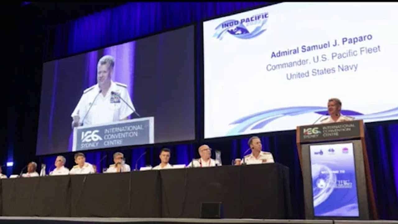 Pakistan naval chief attends Indo-Pacific Sea Power Conference 2022 in Australia