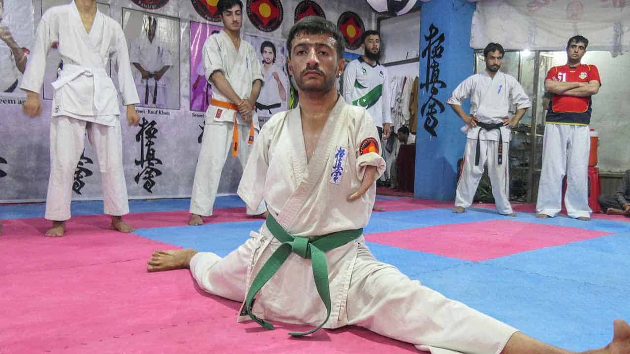 Disabled Pakistani Athlete pursues martial arts against all Odds