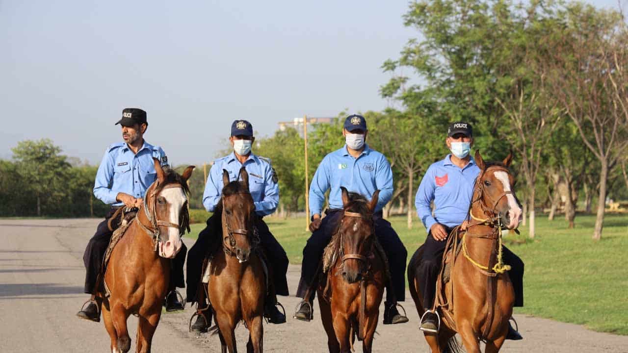 ICT Police launch a Mounted Patrol Unit