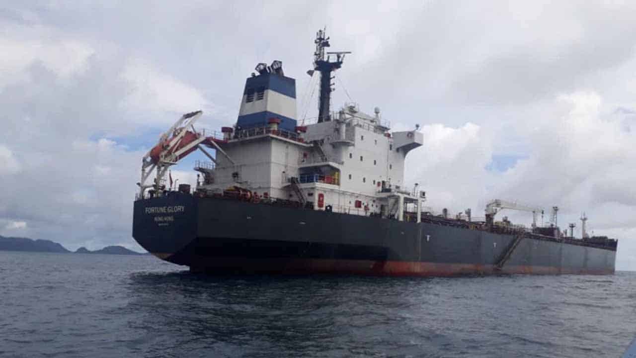 First of 10 ships carrying edible oil leaves for Pakistan from Indonesia