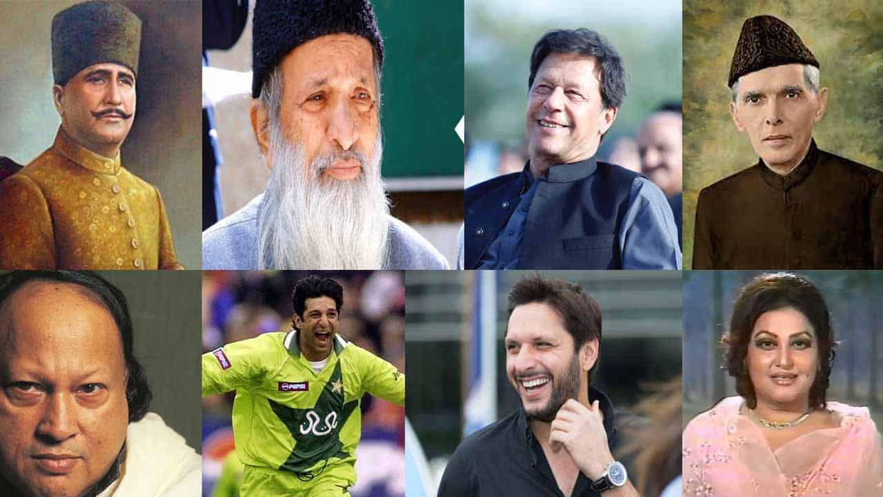 10 most famous people in Pakistan