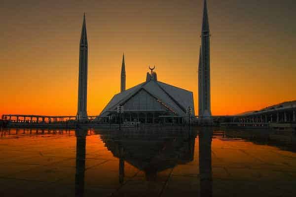 Sunset at Islamabad