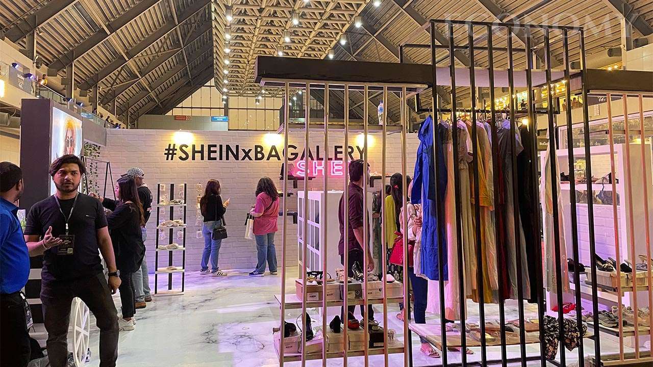 Famous Fashion Brand Shein at Bagallery Glam Fest Lahore