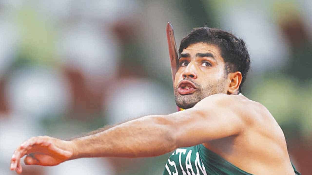 Javelin thrower Arshad only has medal on his mind