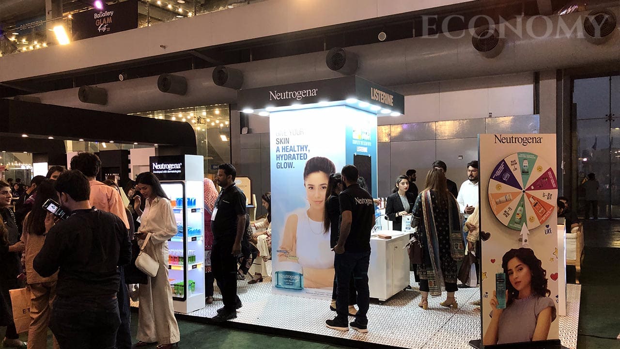 Neutrogena Stall at Bagallery Glam Fest Lahore