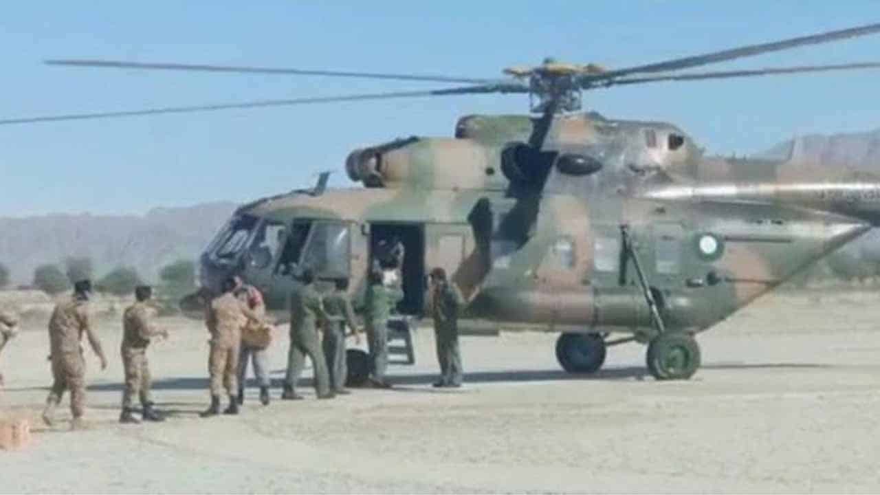 PAF carrying out rescue, relief operations in Balochistan