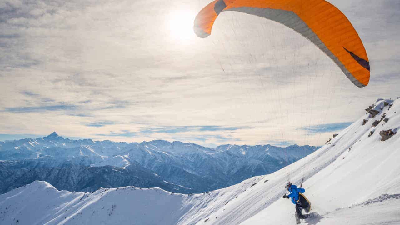 Paraglider pilots await perfect weather conditions to soar above K2