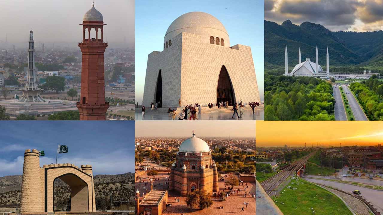 Top 10 cities of Pakistan based on Population