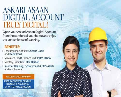 Services provided by Askari bank