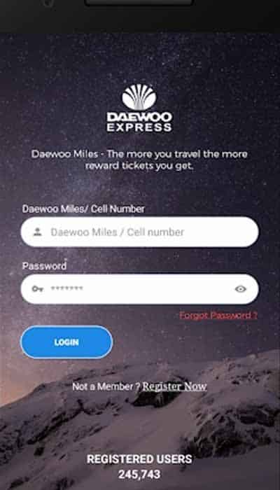 Daewoo Express Online Booking - Procedures to Buy Daewoo tickets Online?