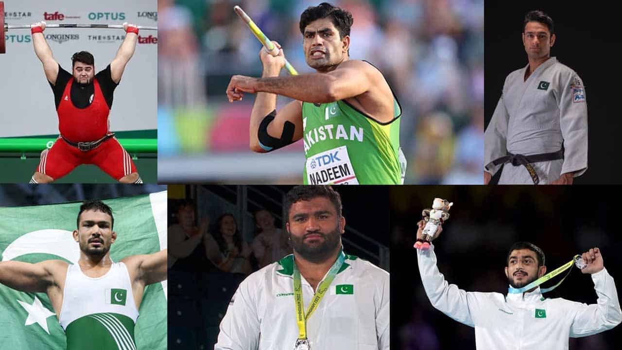 Emerging hero's of Pakistan at Commonwealth Games