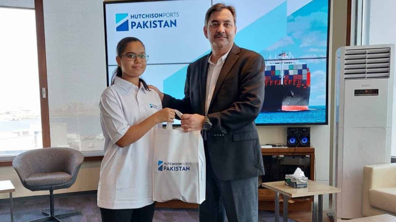 Hutchison Ports Pakistan Sponsors Pakistan’s Youngest Table Tennis Star
