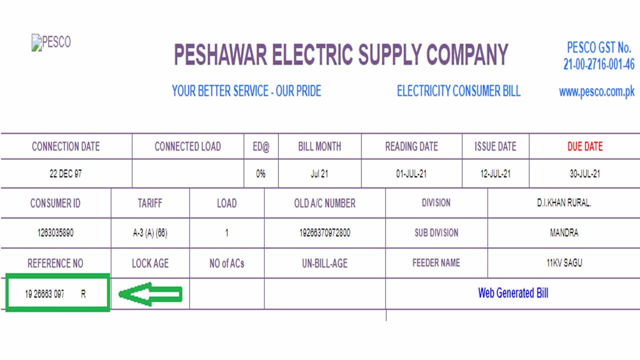 PESCO Bill Online – How to Check and Pay PESCO Bill