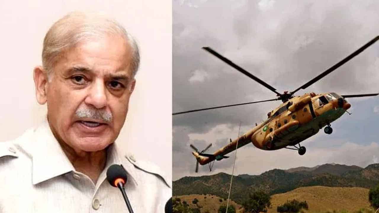 PM phones COAS, seeks latest details about missing Pakistan Army Aviation helicopter