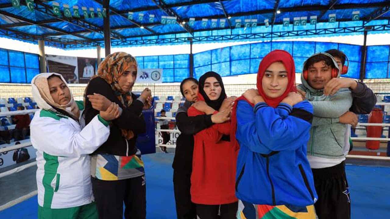 Pakistan's only woman boxing coach