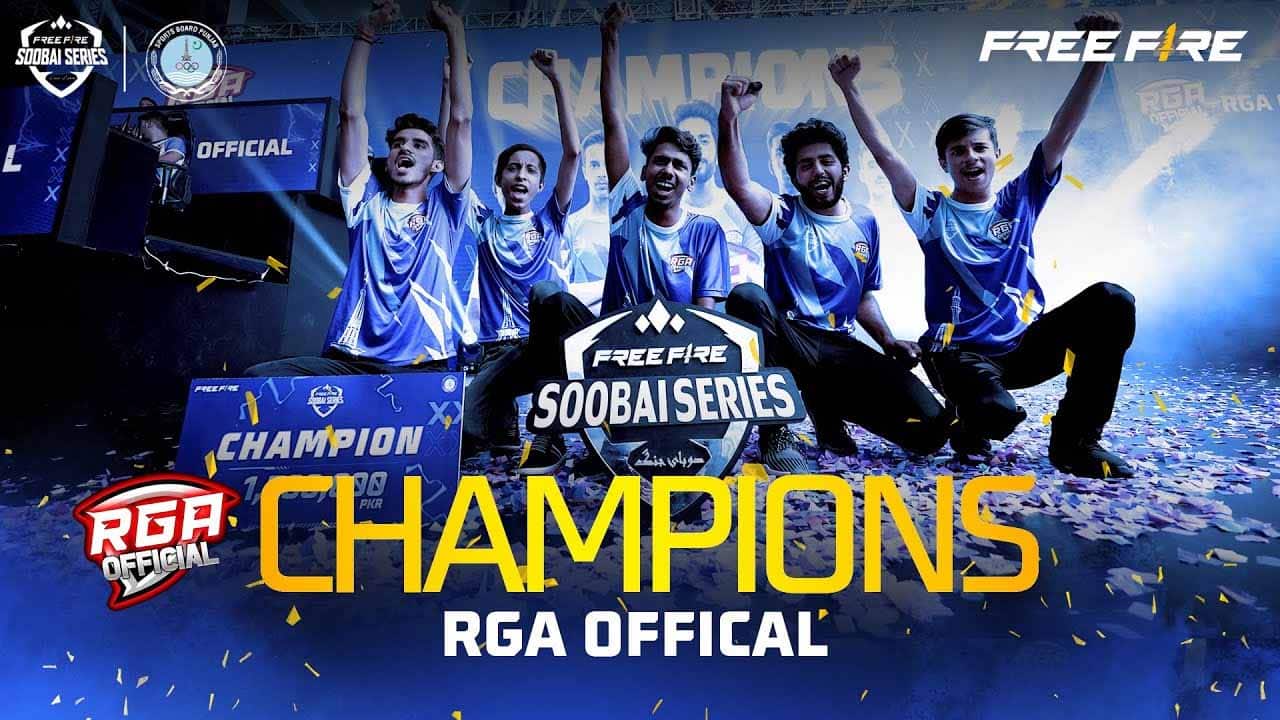 RGA Official team clinches grand finale of Garena Free Fire ‘Soobai’ Series