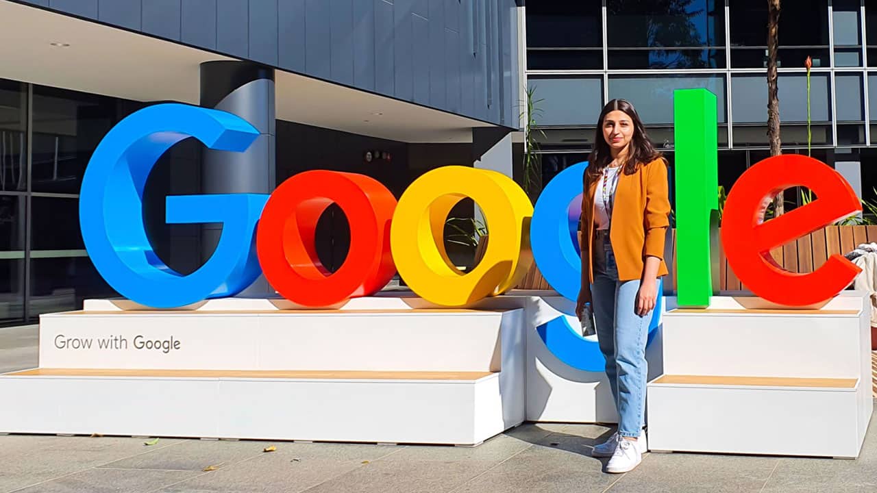 hired by google ambreen irshad