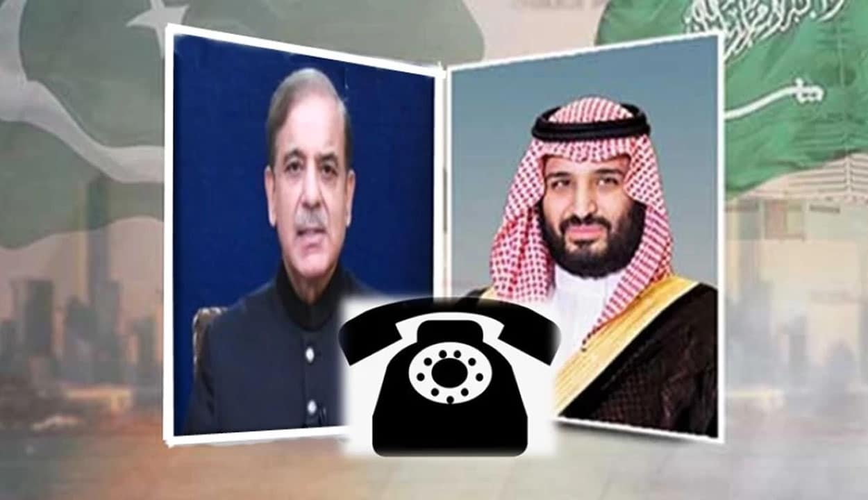 PM, Saudi crown prince express resolve to strengthen bilateral ties