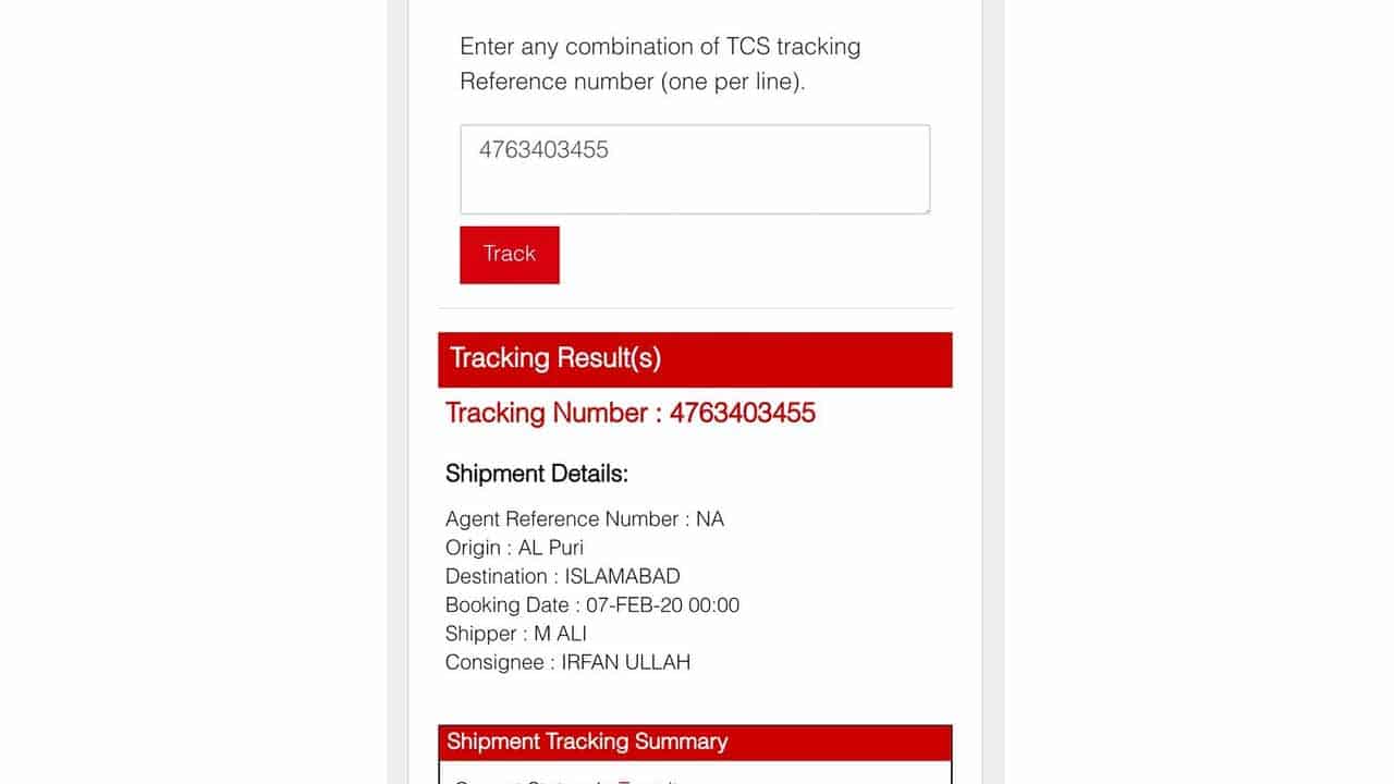 TCS Tracking – 9 Ways Of TCS Tracking To Find Your Parcel
