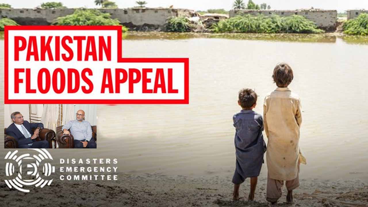 DEC UK raised 16 million pounds for Pakistan floods victims