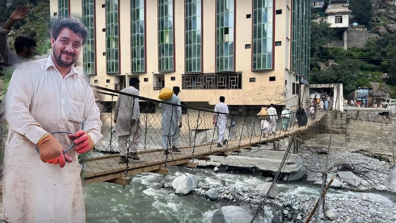 swat man builds bridge in 48 hours