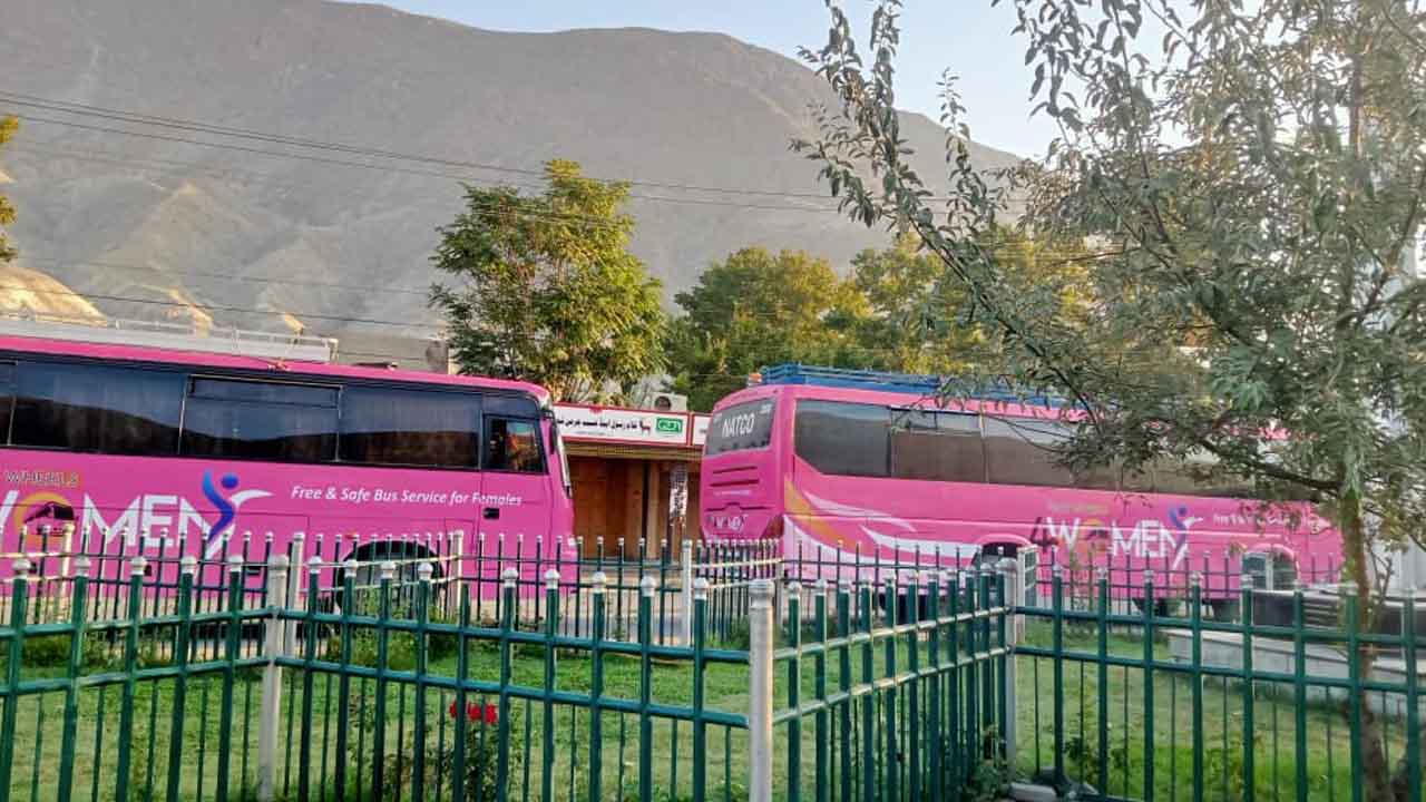In a first, a free bus service launched for women in Pakistan’s Gilgit-Baltistan