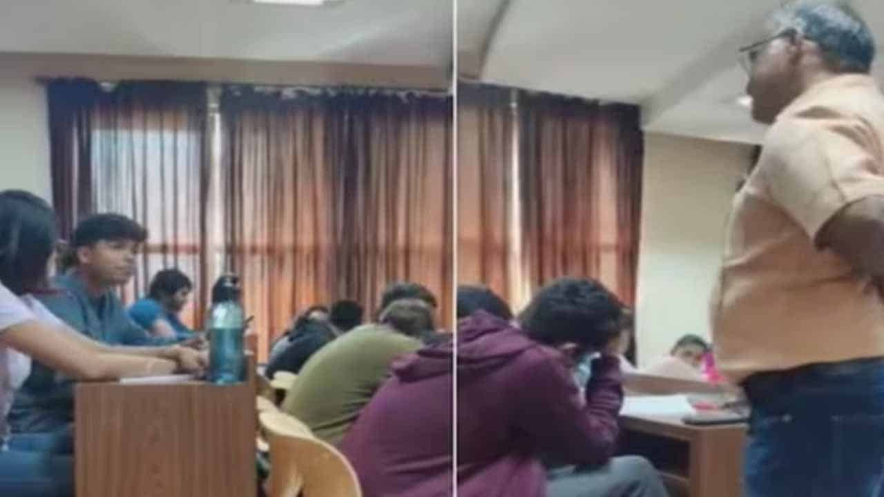 Muslim student gives a shut-up call to Indian professor for calling him 'terrorist'