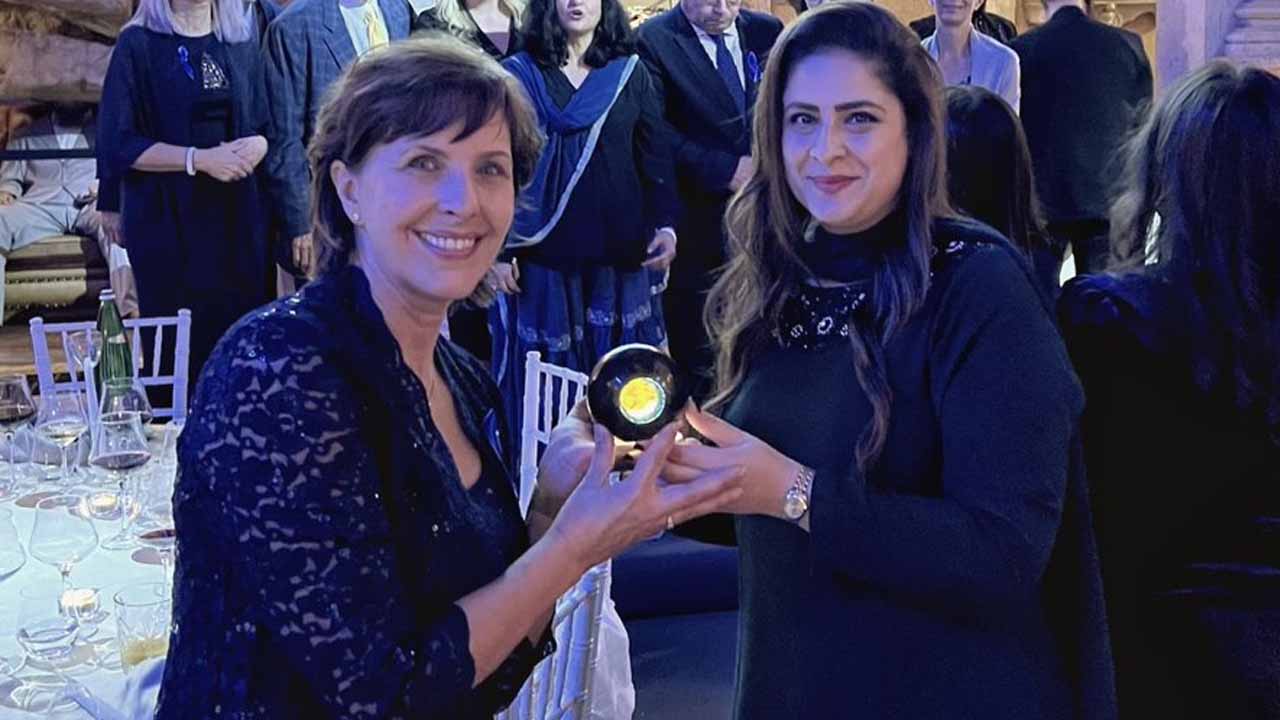 Sarah Ahmed receives Global Collaborative Award for work in the protection of children