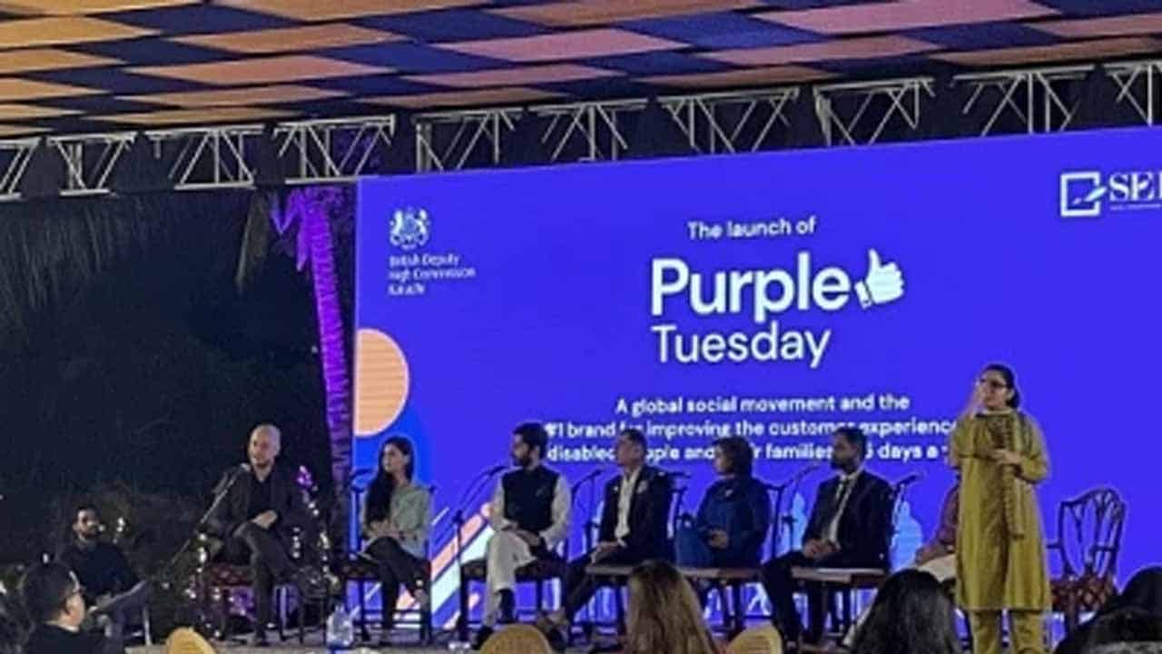 ‘Purple Tuesday’ launched at a ceremony at the British mission