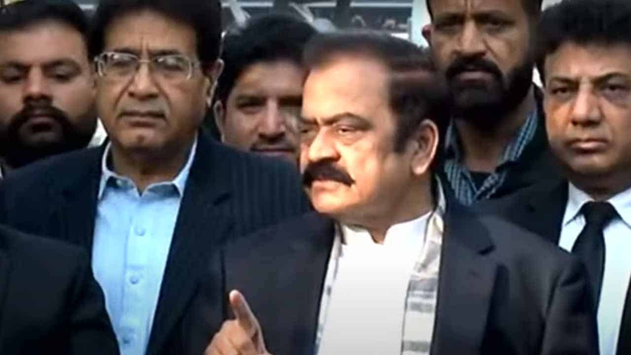 CM Parvez Elahi to be removed from office after new declaration: Rana Sanaullah