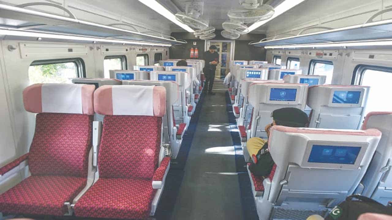 Test run of Chinese train coaches conducted in Karachi
