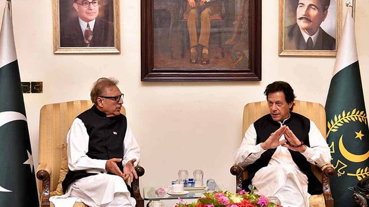 President Arif Alvi likely to meet Imran Khan in Lahore