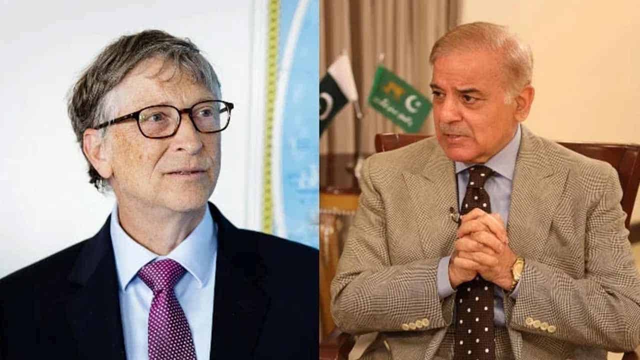 PM Shehbaz and Bill Gates agree to work together on shared objectives