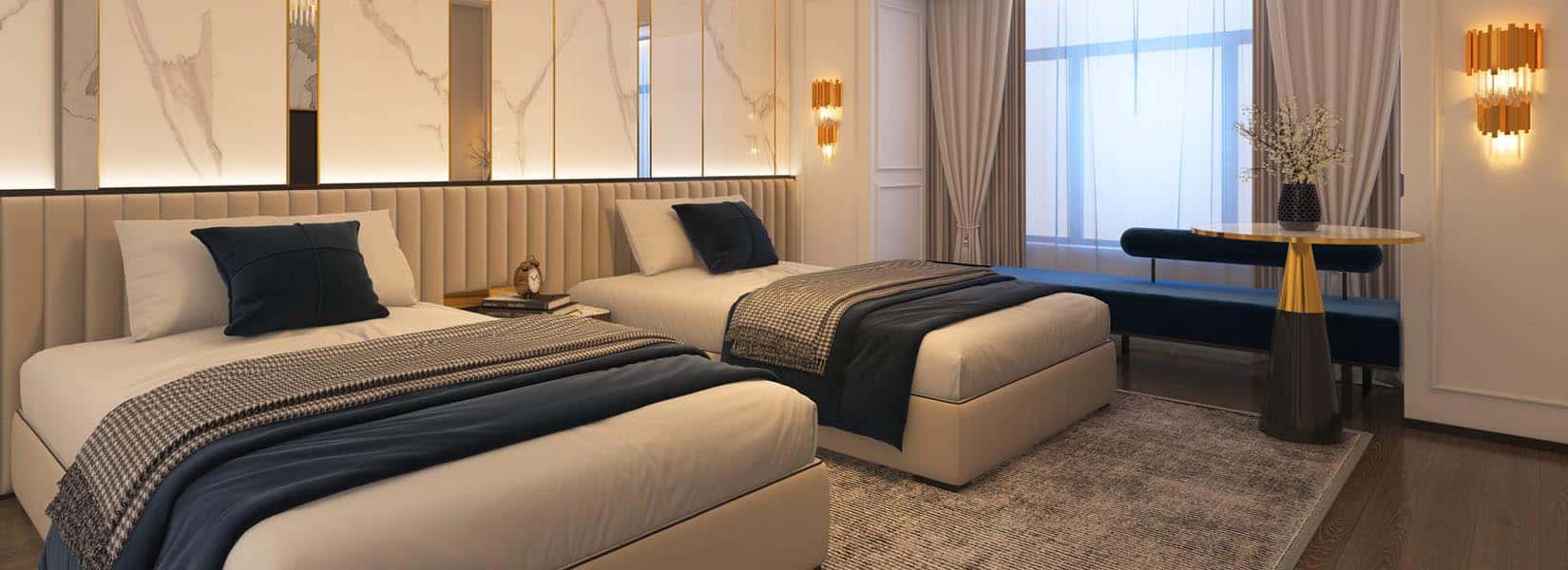 Bedrooms at Pelican Mall and Swiss International Hotel and Resorts Bahawalpur