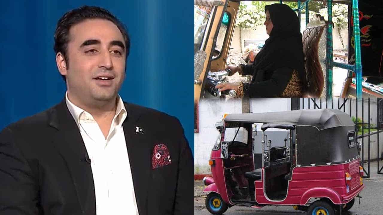 Bilawal Bhutto Fulfills promise to underage Rickshaw Driver Alisha, provides her with her own home