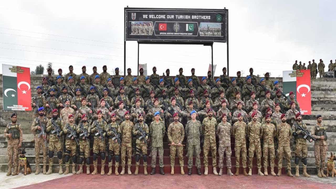 Pakistan-Turkiye joint exercise 'Attaturk-XII 2023' begins at Tarbela