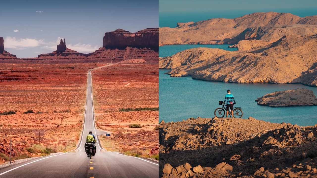 Pakistani cyclist reaches UAE on international travels to exploring 45 countries across four continents