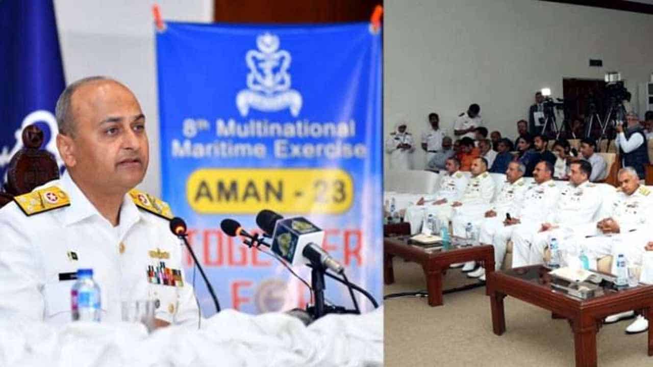 8th Multinational Naval Aman Exercise begins in Karachi