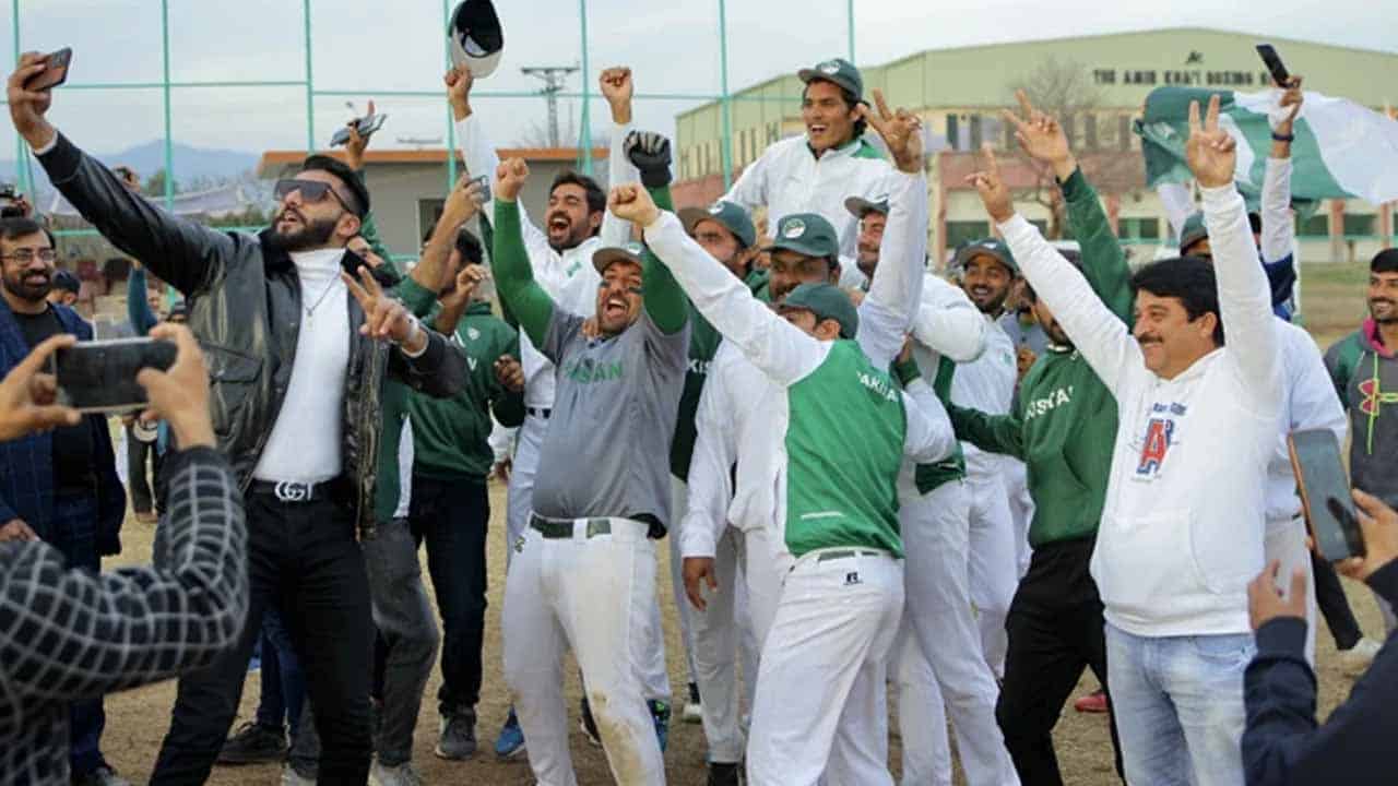 Pakistan defeated India 12-1 in a friendly baseball match in Islamabad