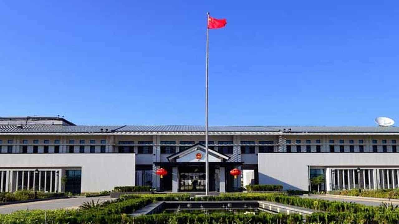 Chinese embassy in Pakistan temporarily shuts down consular section