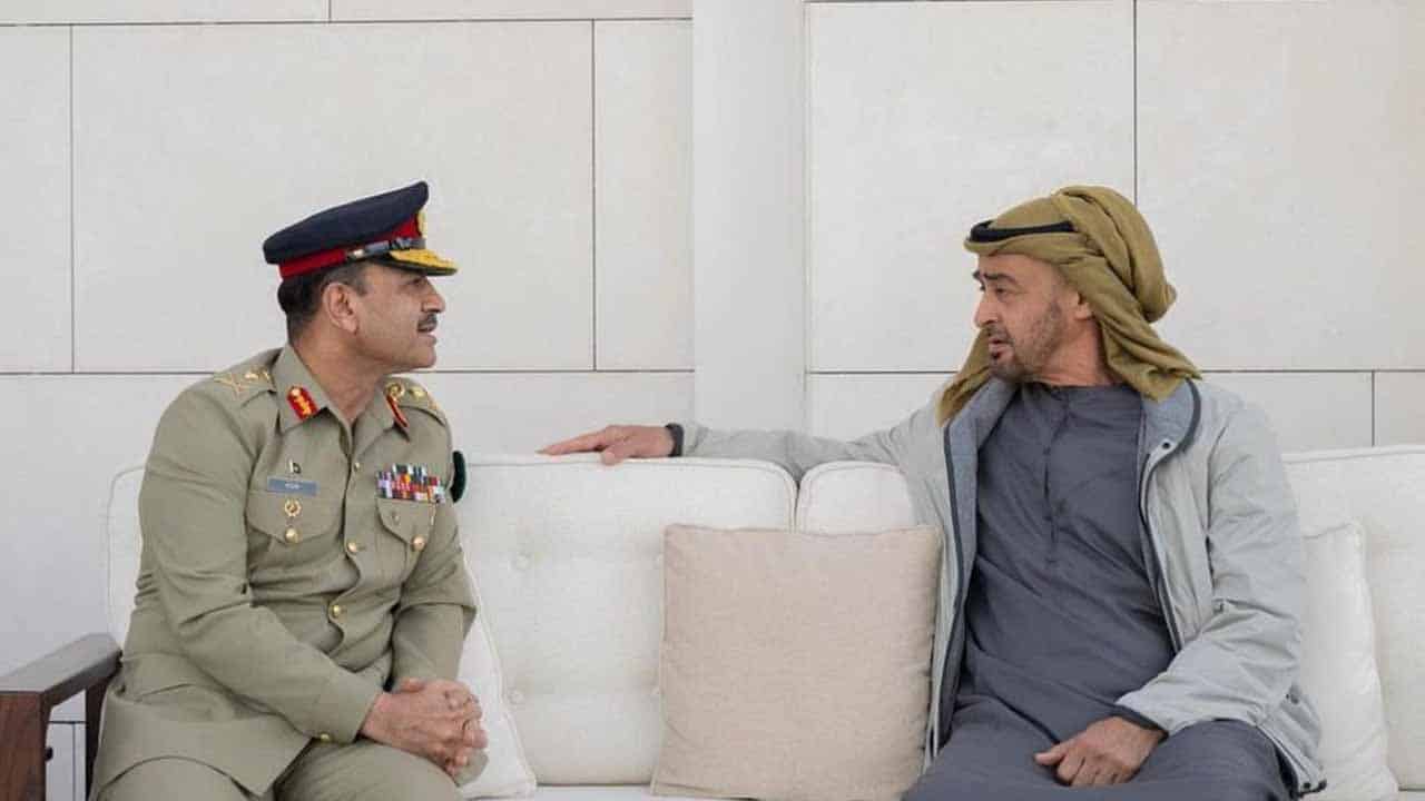 UAE president meets COAS, discusses bilateral ties