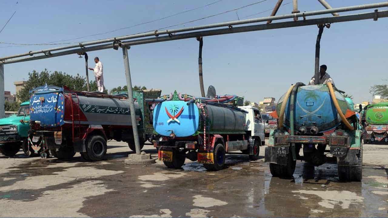 Water tanker rates jacked up in Karachi