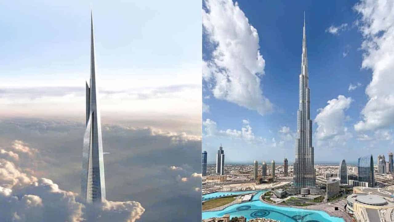 Saudi Arabia's Upcoming 1-Kilometer-Tall Jeddah Tower Set to Surpass Dubai's Burj Khalifa