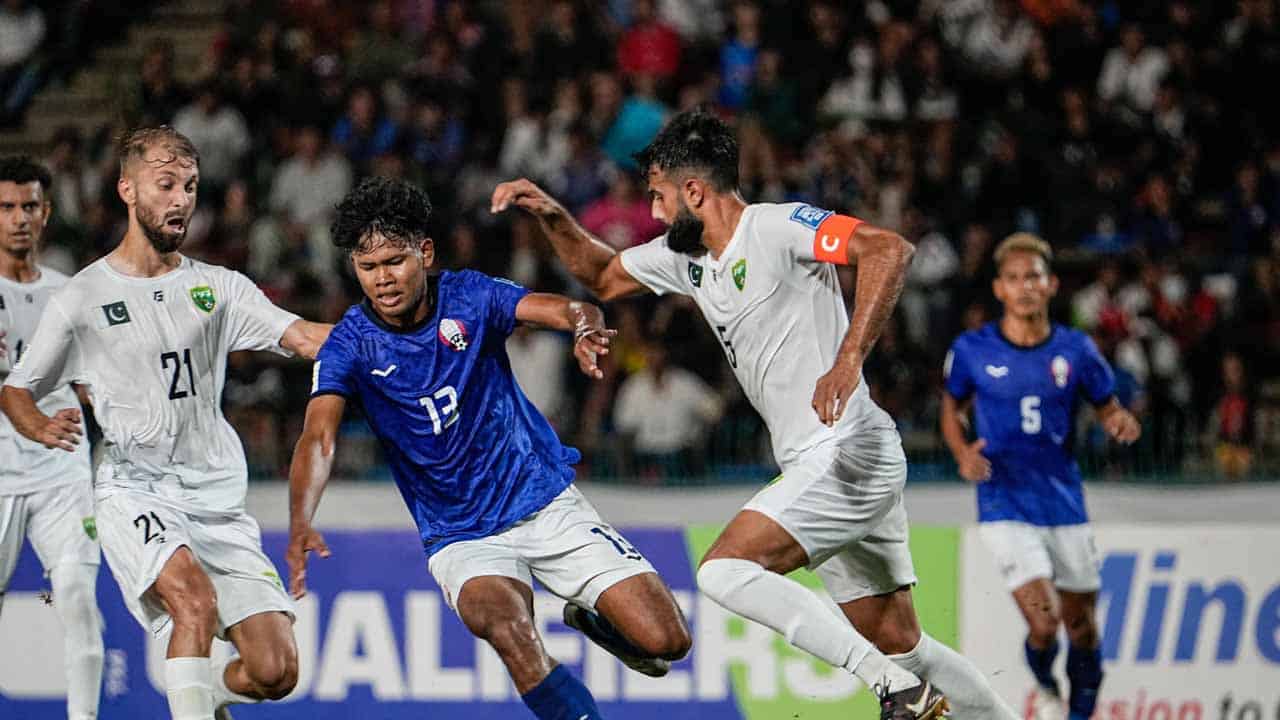 In a first, Pakistan beat Cambodia in FIFA World Cup Qualifiers