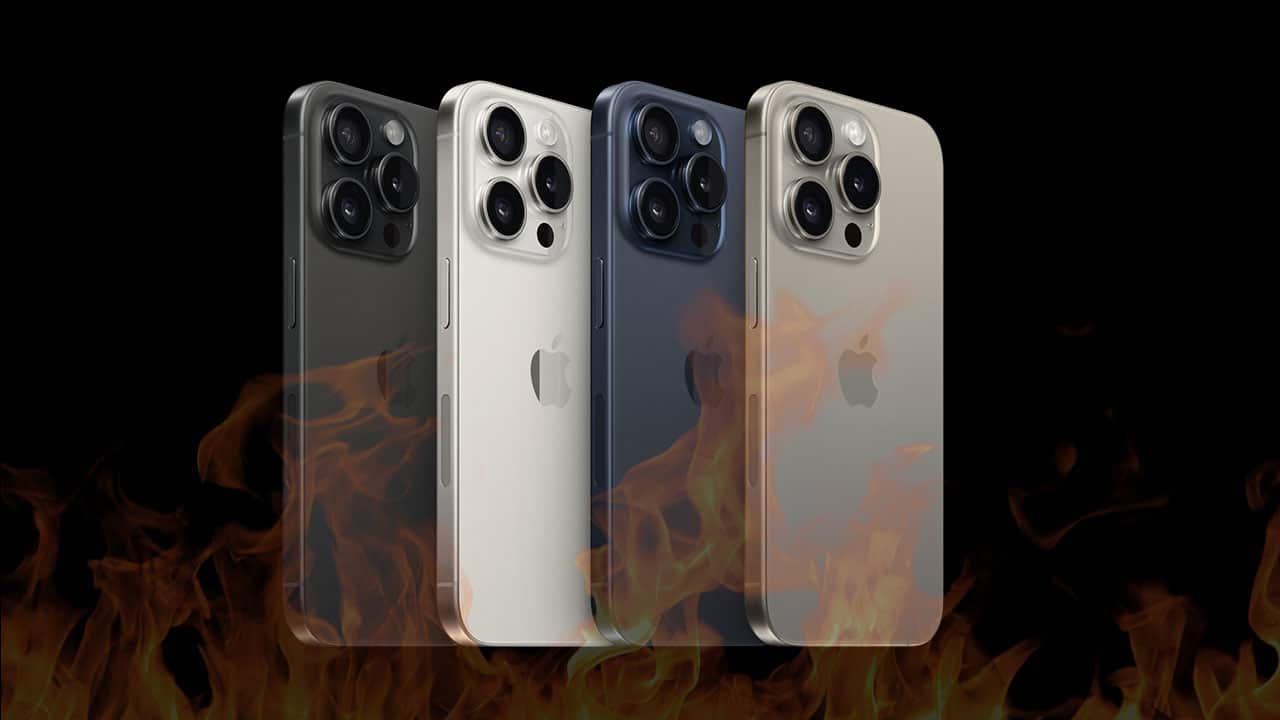 iphone 15 over heating