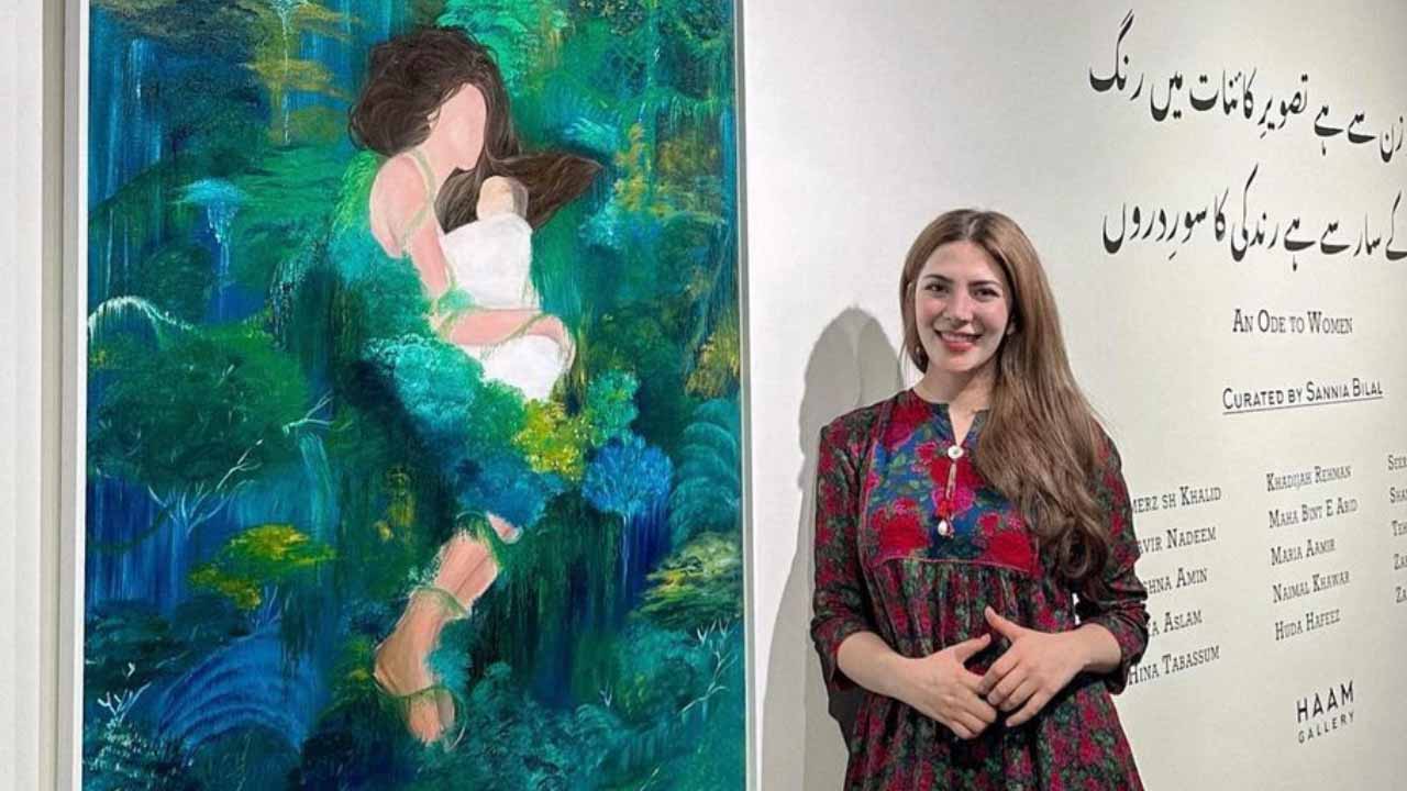 Naimal Khawar dedicates her latest artwork to mothers of Gaza