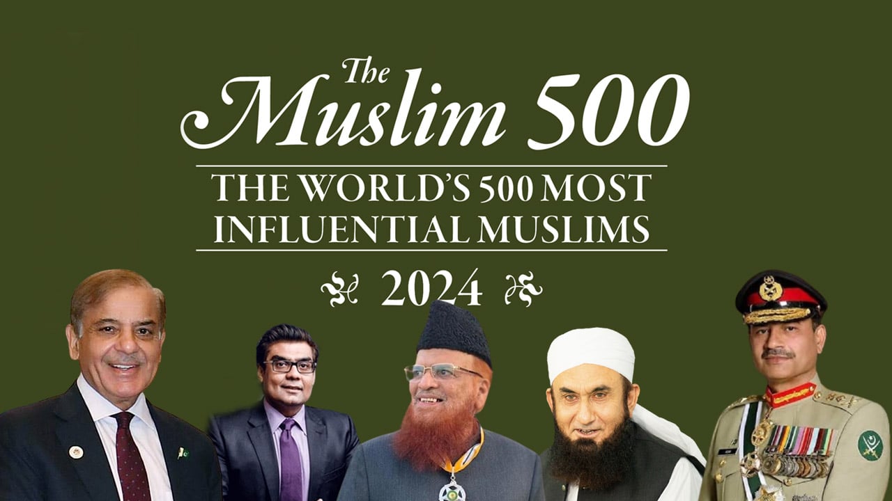 Here is a list of Pakistanis named among 500 most influential Muslims