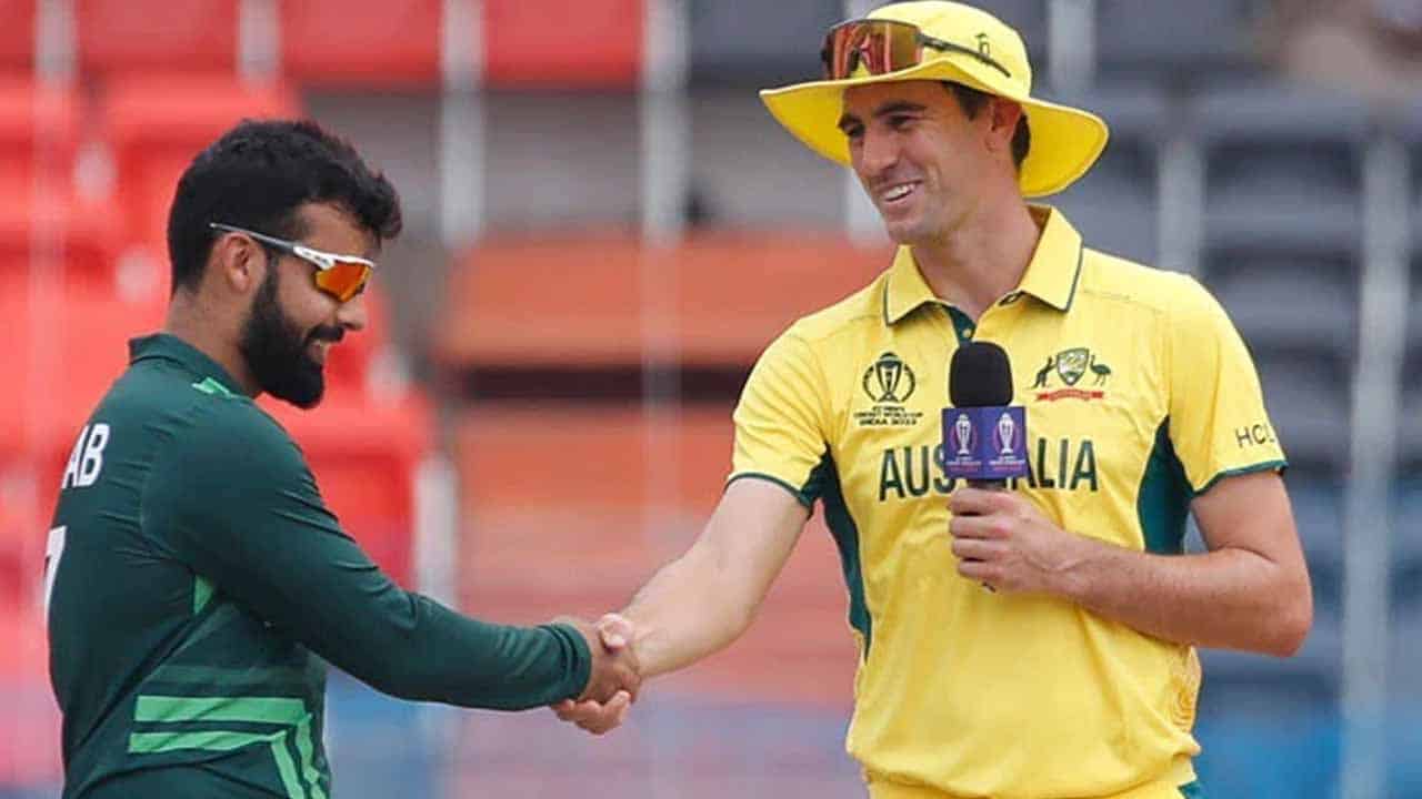 Shadab to lead Pakistan as Australia bat first in World Cup warm-up match