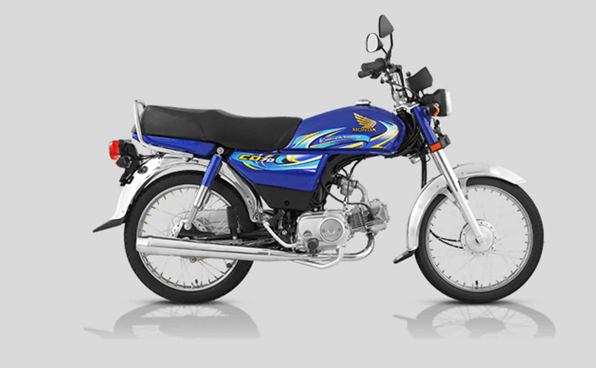 Honda CD 70 2024 zero markup installment plans with Bank Alfalah