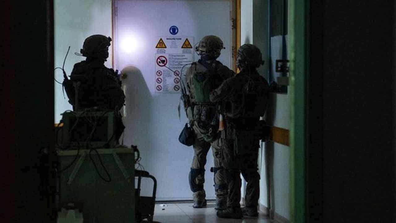 Gaza communications down again as Israel searches Al-Shifa hospital